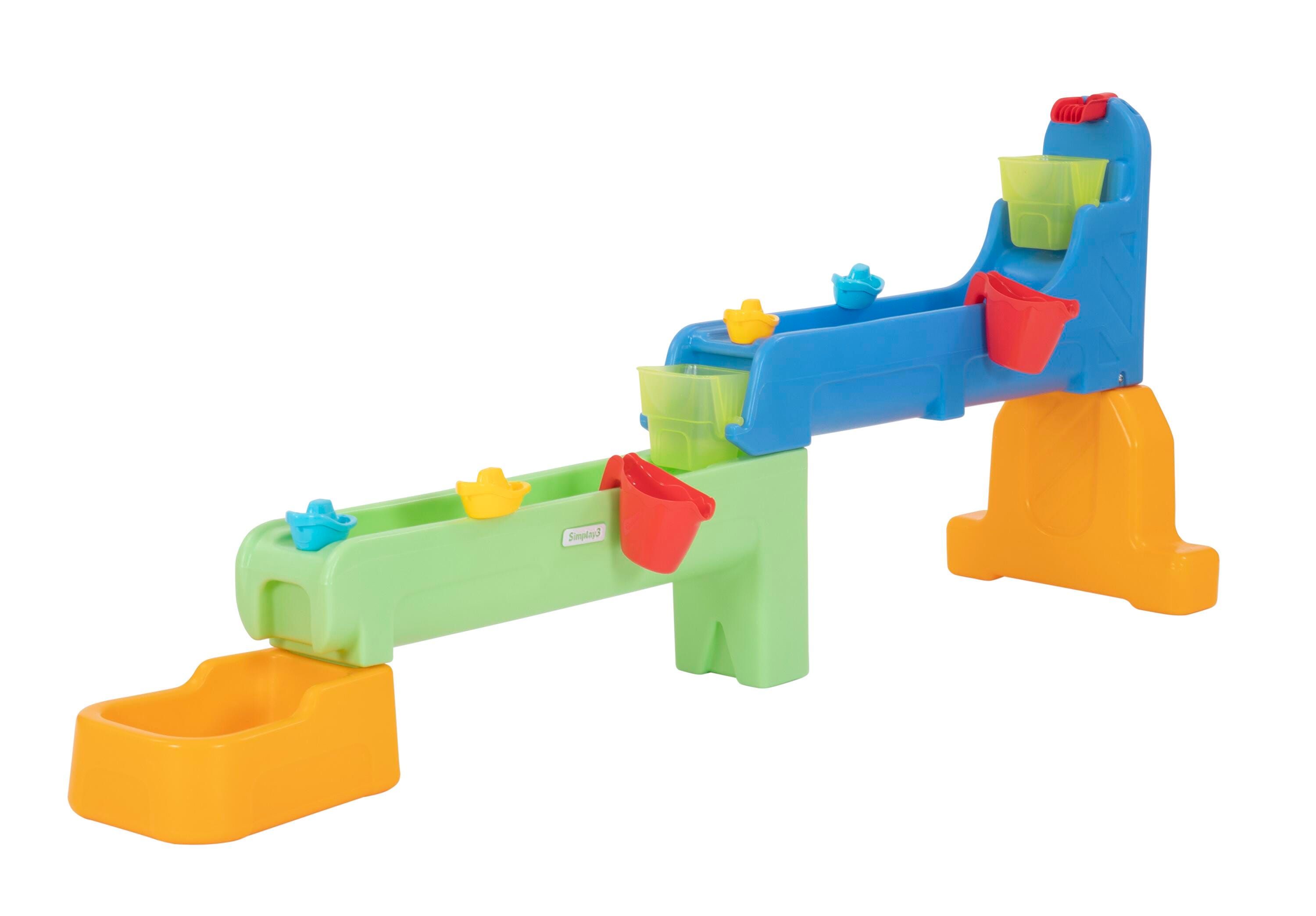 Simplay3 Rushing River Falls Water Play Table, 72 x 17-7/8 x 27-5/8 Inches, Item Number 2089225